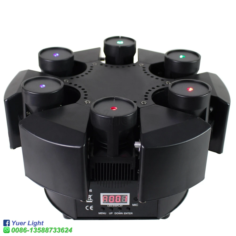 Проектор Лазерный DMX512 4 шт./лот 6 головок | Освещение