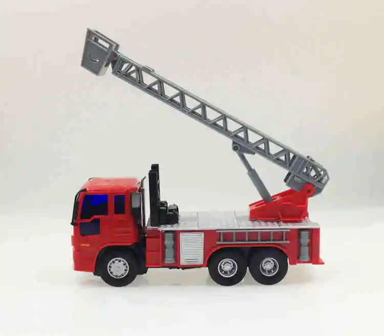 

toy car Child Toys Plastic Model Inertial Cars Trucks Engines Aerial Fire Fighting Truck Can Lift Children Toy Car Construction