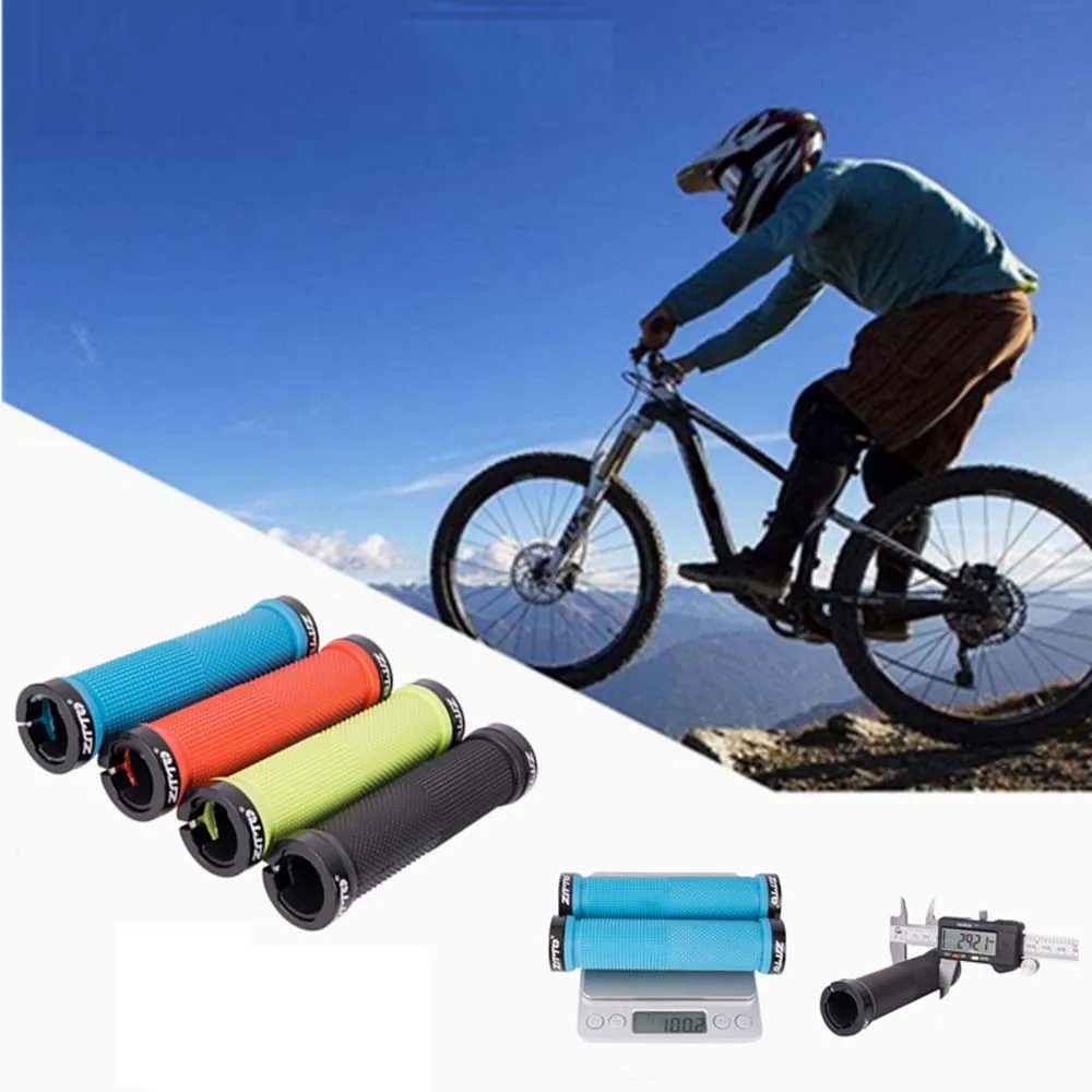 

Road Bike Aluminum Alloy Folding bike Lockable Anti-Slip Handle Grip Bicycle Grips Cover Bicycle Parts Handlebar Cover