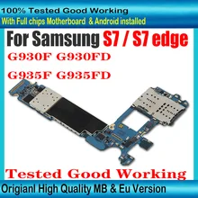 Полностью разблокированная материнская плата для Samsung Galaxy S7 G930F