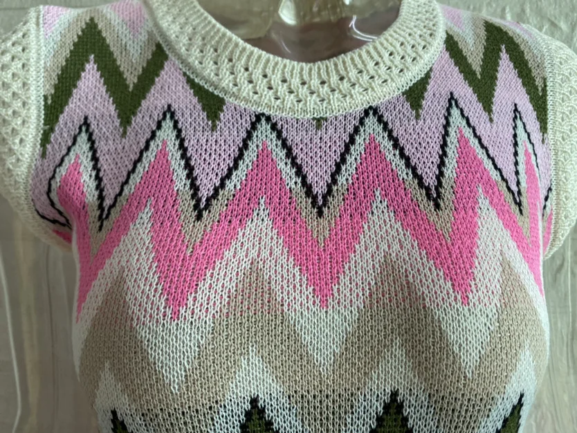 

autumn fall clothes mini dress women fashion round neck stitching geometry sweater dresses hollow out vestidos sleeveless tank