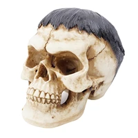 resin human skull model halloween props home decorations fidelity medical model skull skeleton head for art medica teaching
