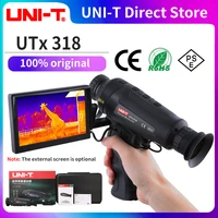 uni t thermal imager telescope utx318 visual 1200m 384%c3%97288 pixels 6x zoom 4000mah night vision device for outdoor travel hunting