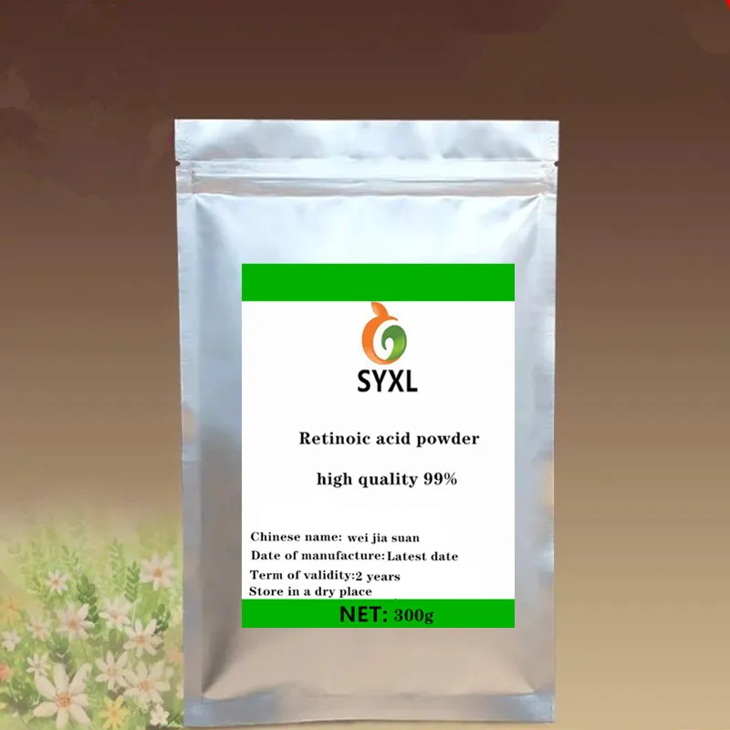 

2020 Hot sale High quality cosmetic raw materials tretinoin powder Retinoic acid powder 99% Whitening, anti-aging