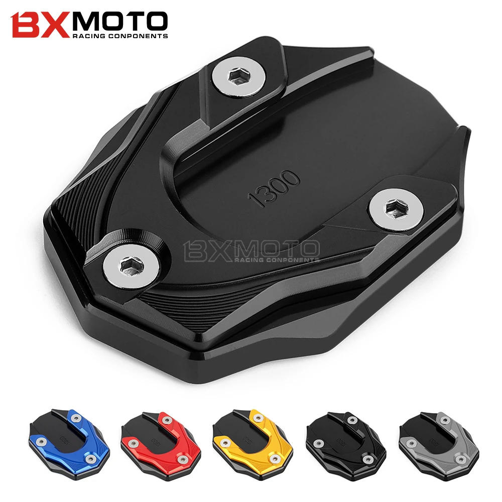 

For Yamaha FJR1300 FJR 1300 2001-2012 2013 2014 2015 2016 2017 2019 2020 Motorcycle Kickstand Side Stand Plate Extension