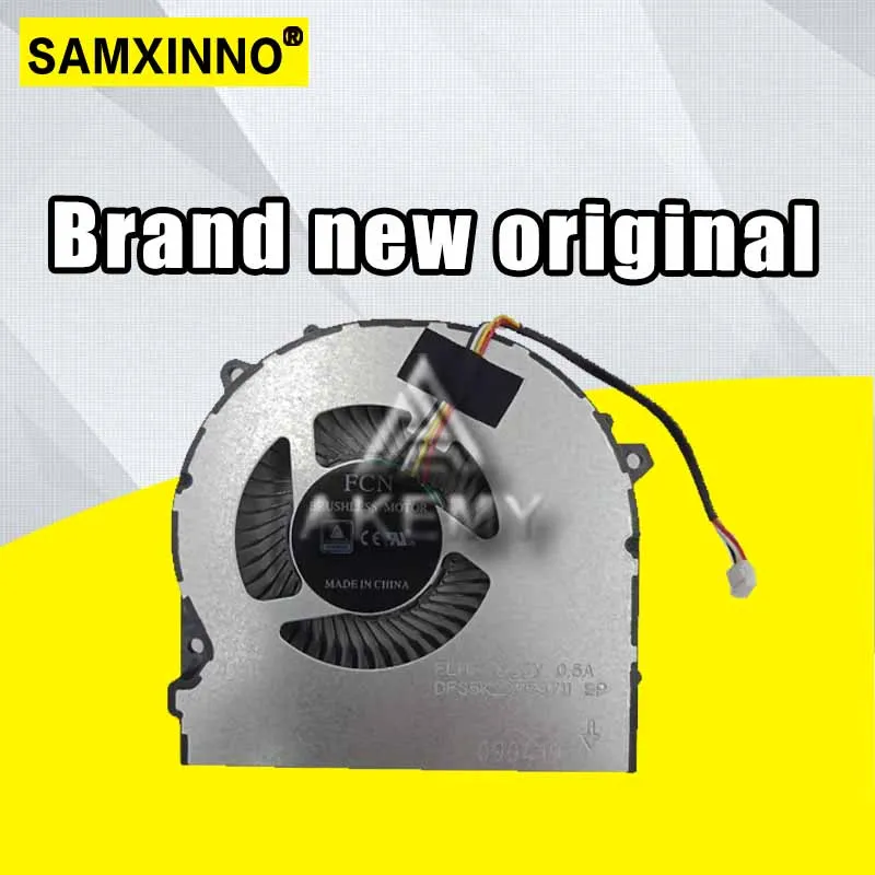 

Новый оригинальный для Clevo DFS5K221153711 FLHF DC5V 0.5A охлаждающий вентилятор для ноутбука