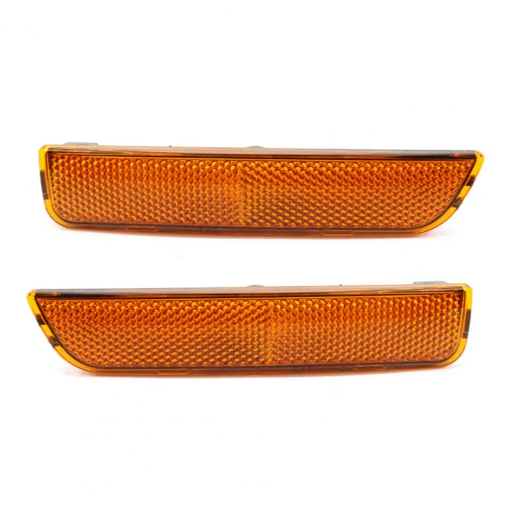 Side Marker Lamp Housing Front Bumper Yellow L/R Reliable Turn Signal Lamp Cover 3B0945071 3B0945072 for VW/Passat B5.5 01-05