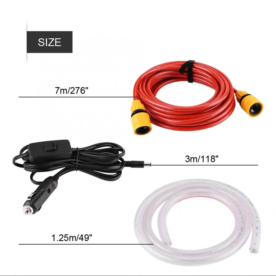 Комплект Мойки автомобиля 12 в 70 Вт высокого давления мойка очиститель Водяной