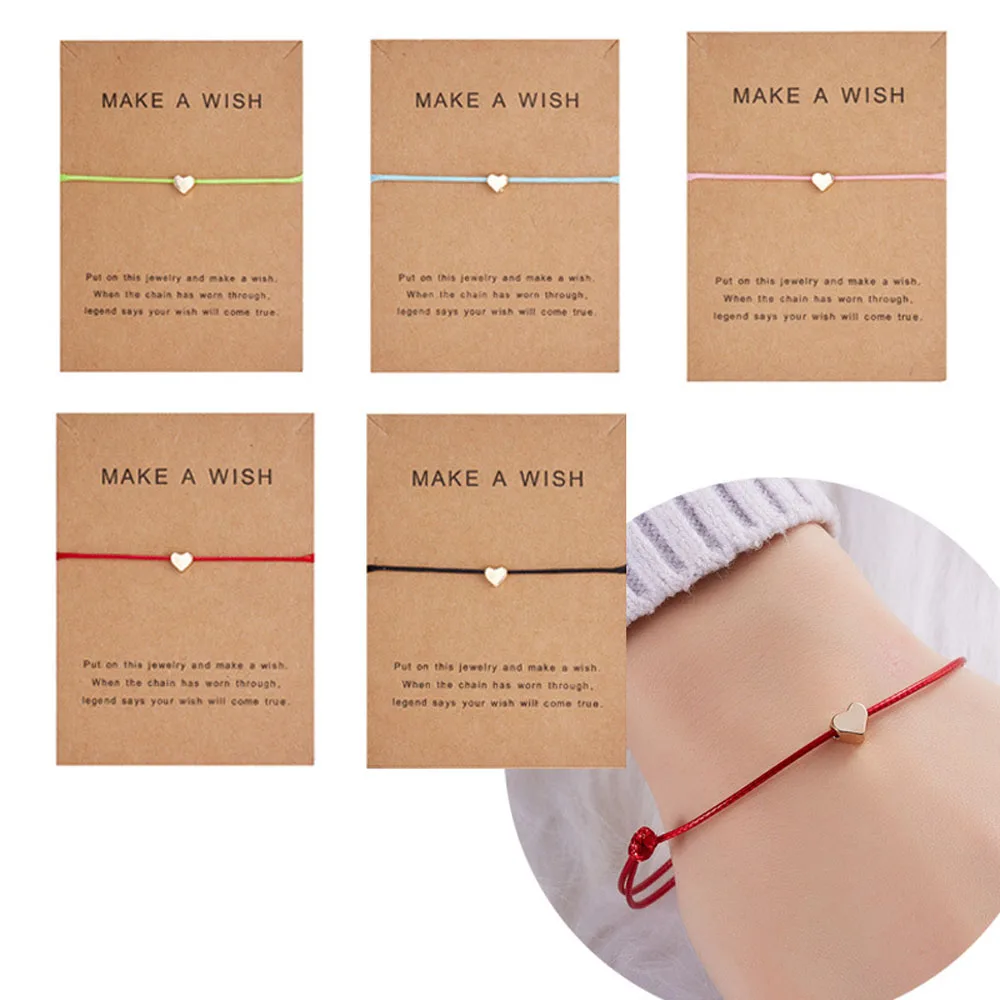 1 шт. Модные Тканые регулируемые браслеты ручной работы очаровательный браслет