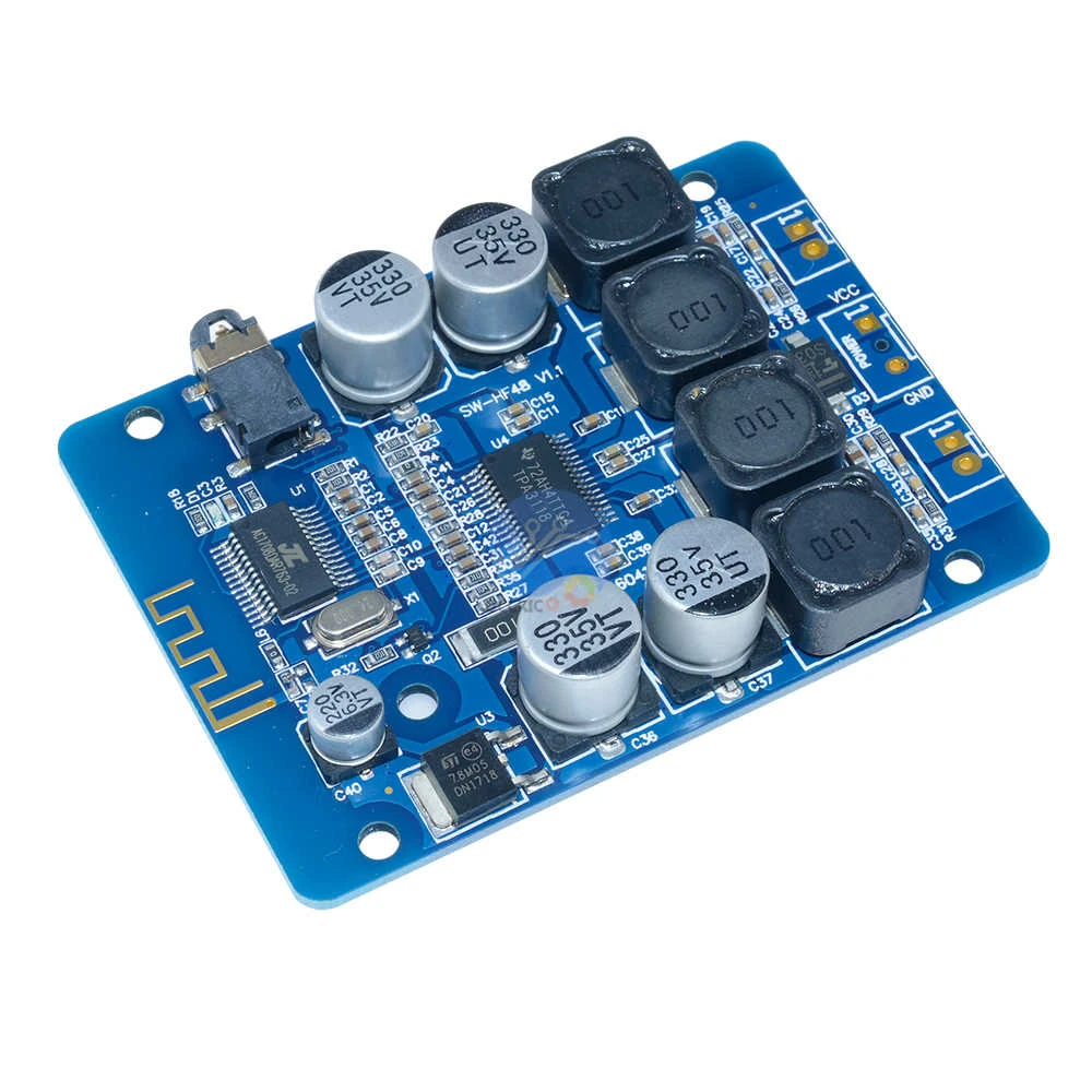 Бесплатная доставка LEORY TPA3118 DC 8 26V AMP board 30W * 2 Bluetooth аудио Amp модуль беспроводной
