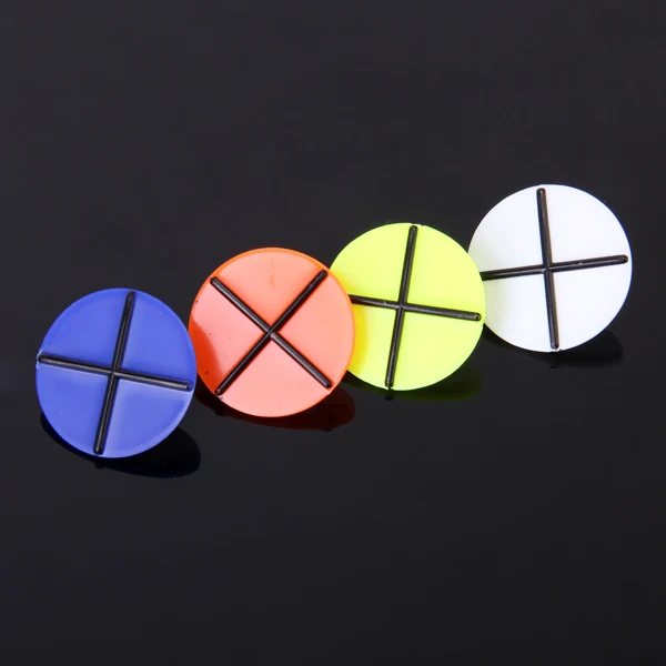 Lot 20PCS PLASTIC ROUND MIXED COLOR GOLF BALL MARKERS GOLFER TRAINING AIDS New | Спорт и развлечения