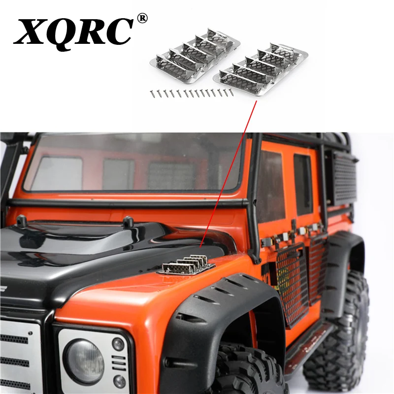 

Leaf plate machine cover air inlet cover air inlet metal modified parts, used for 1 / 10 RC tracked vehicle traxxas trx-4 TRX 4