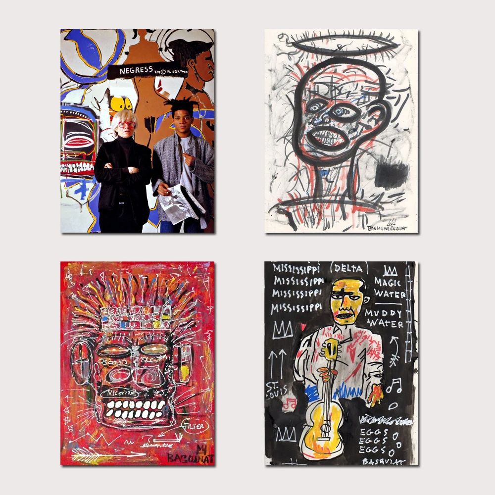 Жан Michels безымянный граффити 1 Панель Абстрактная живопись украшение на стену