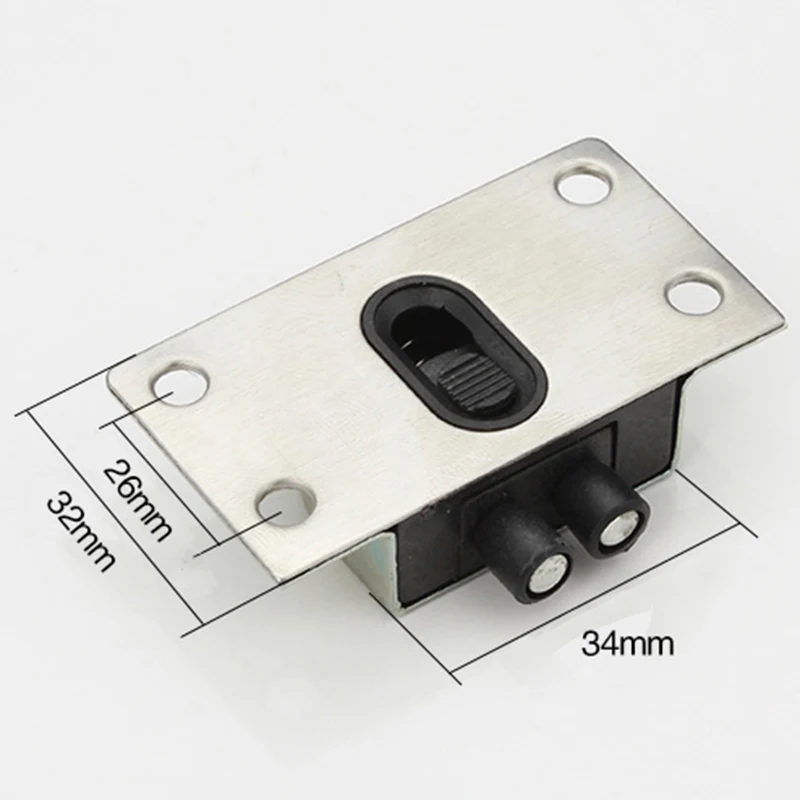 

Stainless Steel Sliding Door Wheel Cupboard Pulley Hanging Wardrobe Furniture Window Roller Home Decoration