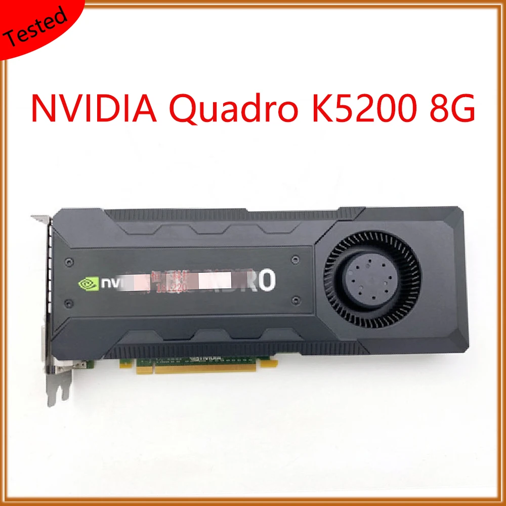 

Видеокарта Quadro K5200 8G для профессиональной NVIDIA, для 3D-моделирования, рендеринга, рисования, проектирования, многоэкранного дисплея