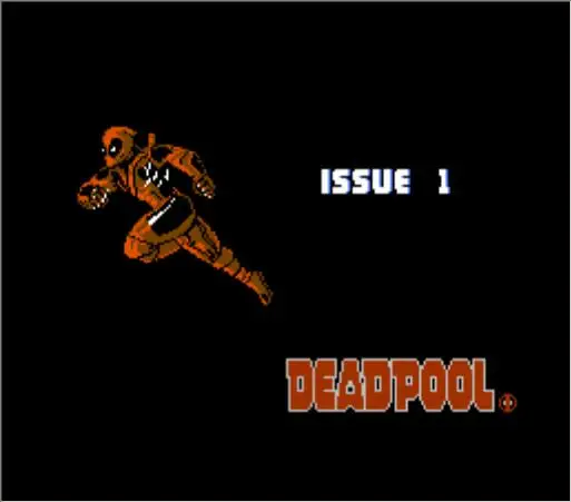 Игровой картридж Дэдпул для консоли NES