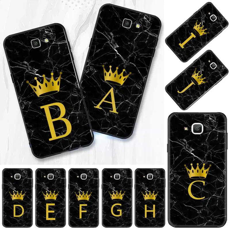 

Marble letters Pattern Phone Case For Samsung Galaxy J2 J4 J5 J6 J7 J8 2016 2017 2018 Prime Pro plus Neo duo