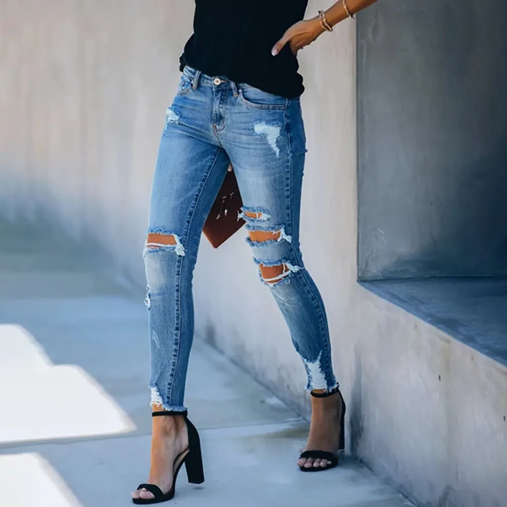 Стильные хлопковые джинсы брюки для женщин на лето и осень 2020 повседневные