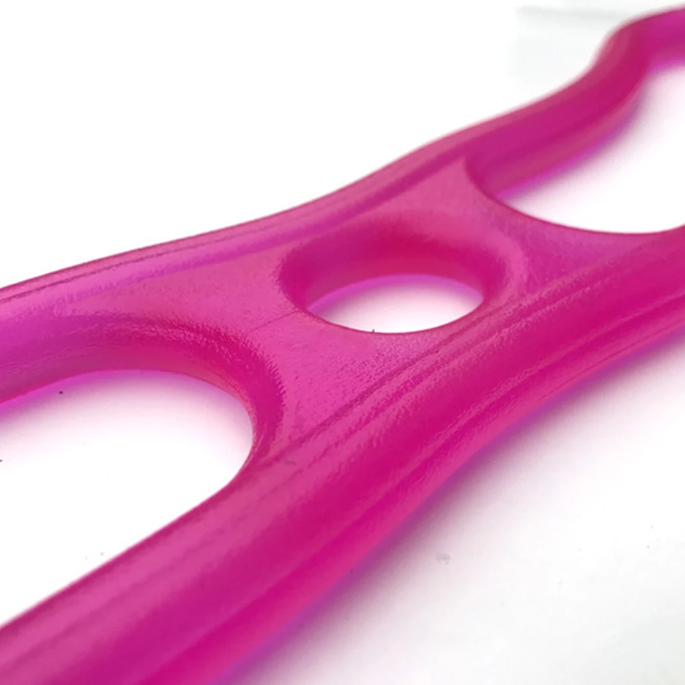 

Fitness Body Building Equipments Silicone Character Puller Candy Color Ladies Fitness Chest Yoga Stretch Jelly Pull Rope