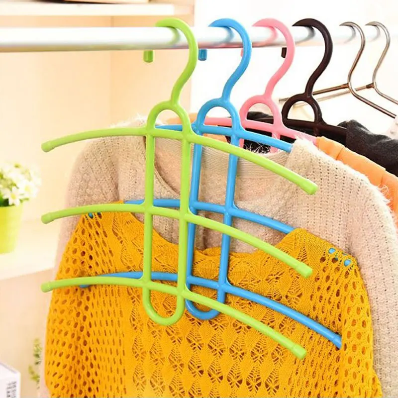 Многофункциональные подвесные Нескользящие вешалки органайзер для одежды и