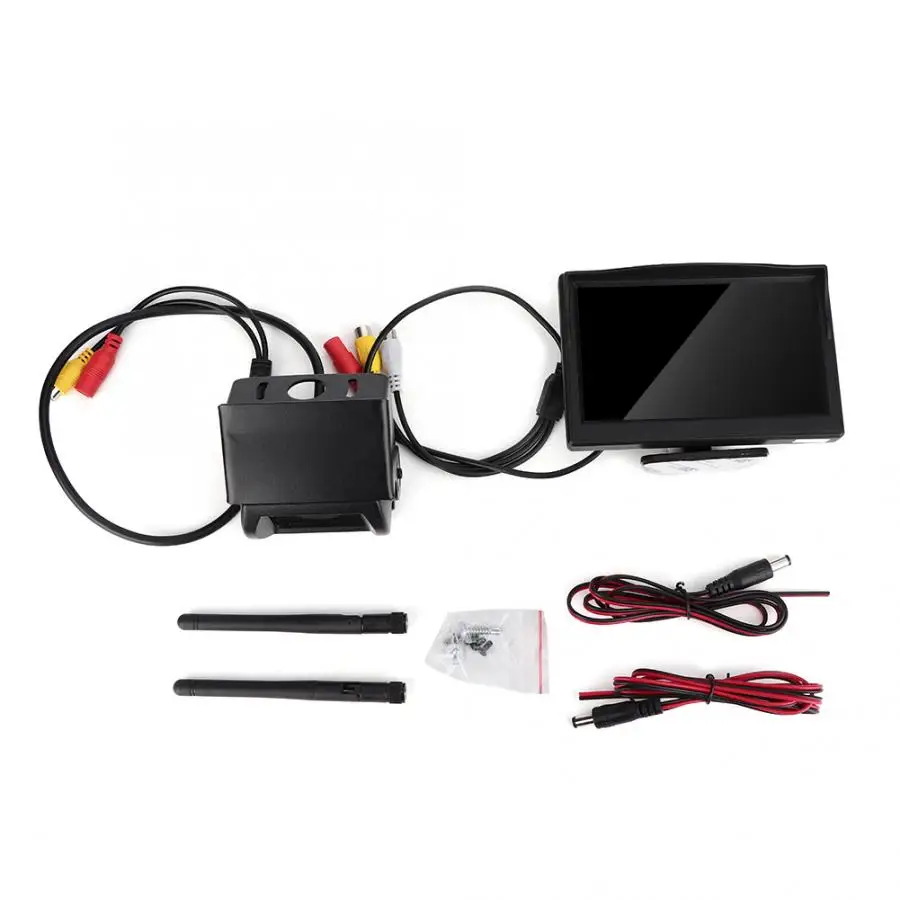 5-дюймовый автомобильный ЖК-монитор высокого разрешения камера заднего вида