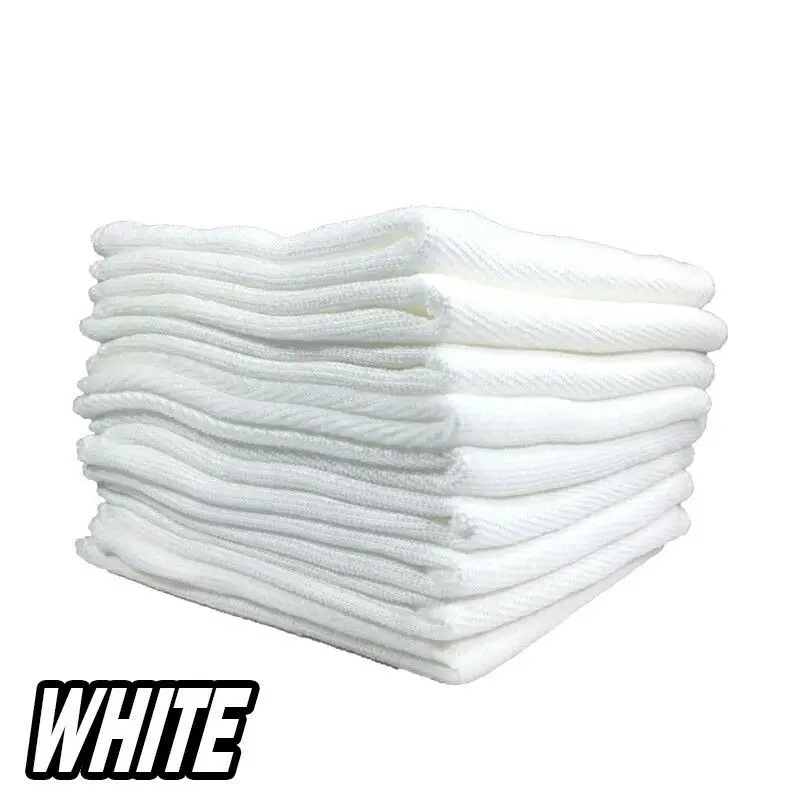 

35 Pack Microfiber Cleaning Cloth No-Scratch Rag Car Polishing Detailing Towel