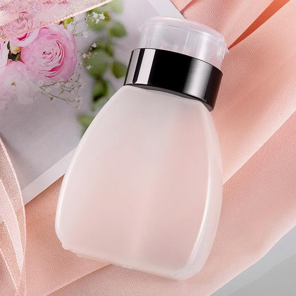 

Easily Operate Mini Rotating Safety Lock Empty Press Bottle for Women