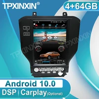 android 10 0 carplay 64gb for ford mustang 2015 2016 2020 radio recorder multimedia player stereo dvd head unit gps navigatie