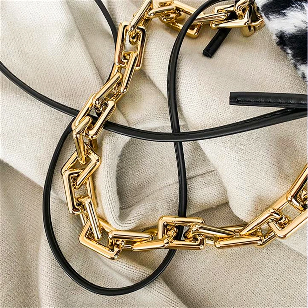 

HandBags For Women 2020 Shoulder Furry Leopard Zebra Pattern Bag High Quality Bolsos Para Mujer New Autumn And Winter Fashion