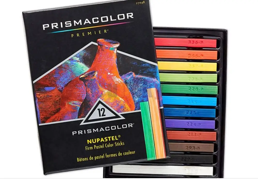Пастельная палка 12/24/36/48/96 цветов lapis de cor совместимая с prismacolor Набор цветных