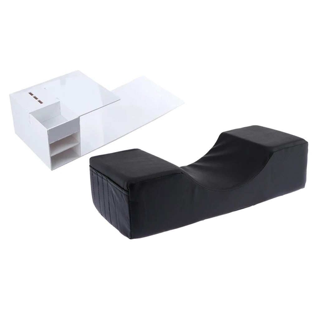 Профессиональная подушка для макияжа ресниц с полкой салона | Красота и здоровье