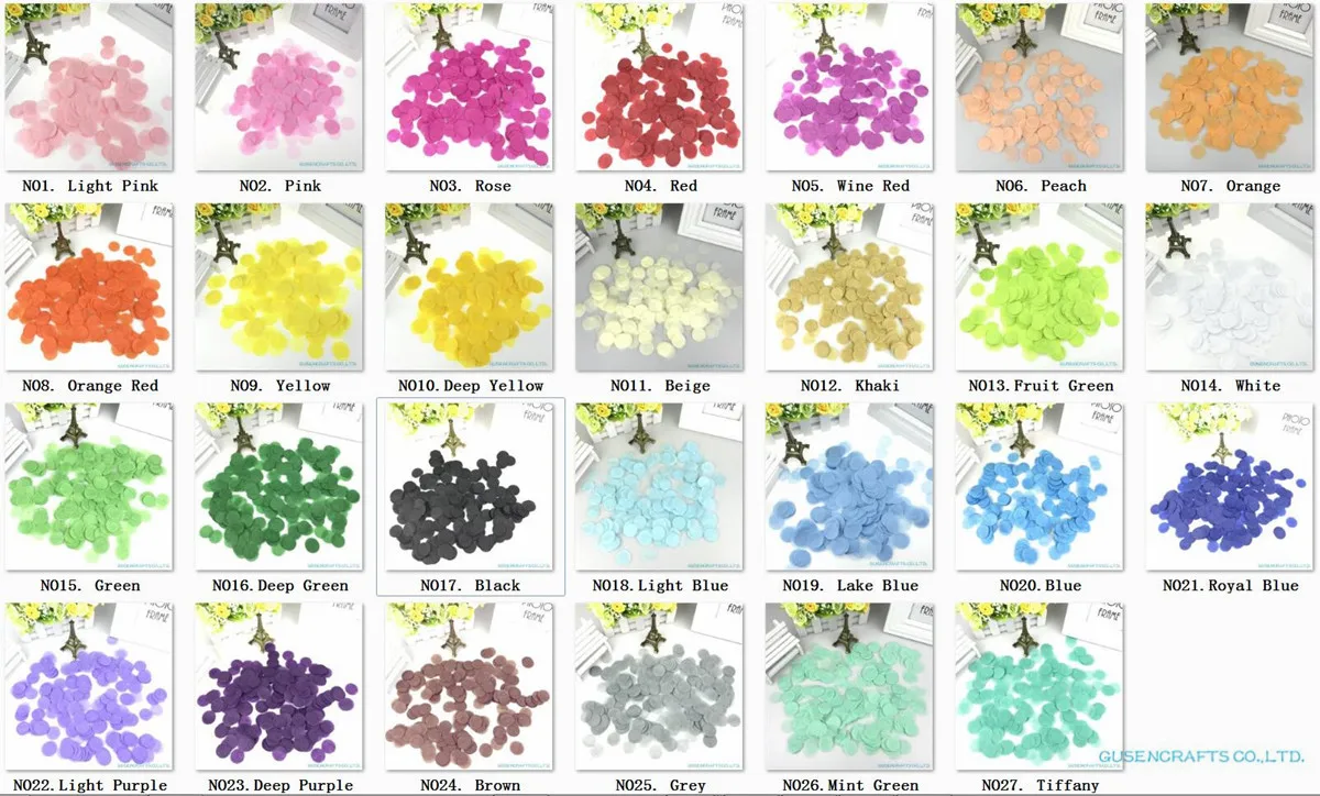 2 5 см 15 г (1500 шт.) розовое золото Смешанные Круглые Бумажные воздушный шар
