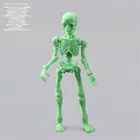 Новинка 2022, движущийся каркас мистер костей, модель человеческого черепа, фотография всего тела, Хэллоуин