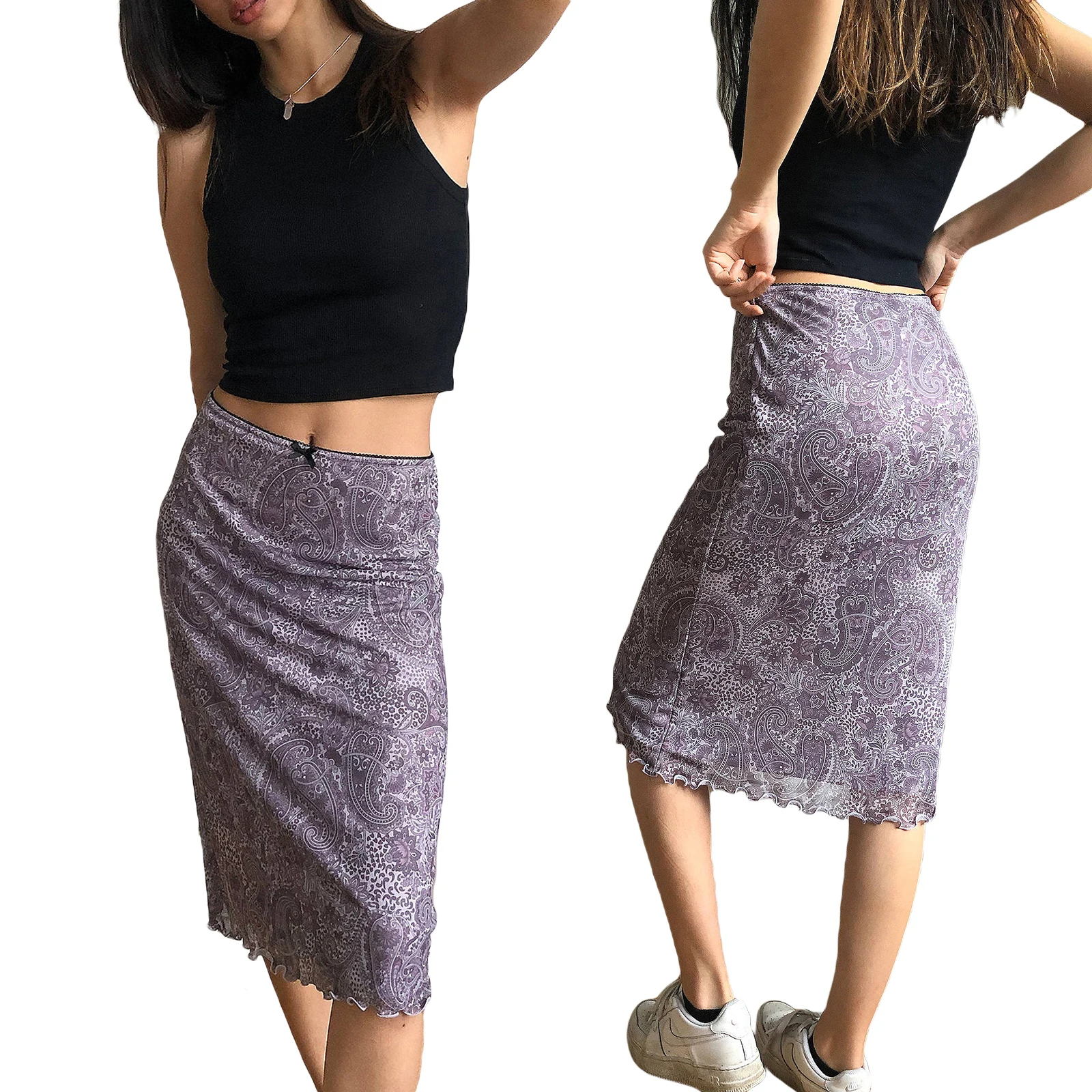 

Женская облегающая длинная юбка, ТРАПЕЦИЕВИДНОЕ ПЛАТЬЕ с цветочным принтом, серого/темно-синего цвета, новый стиль 2021