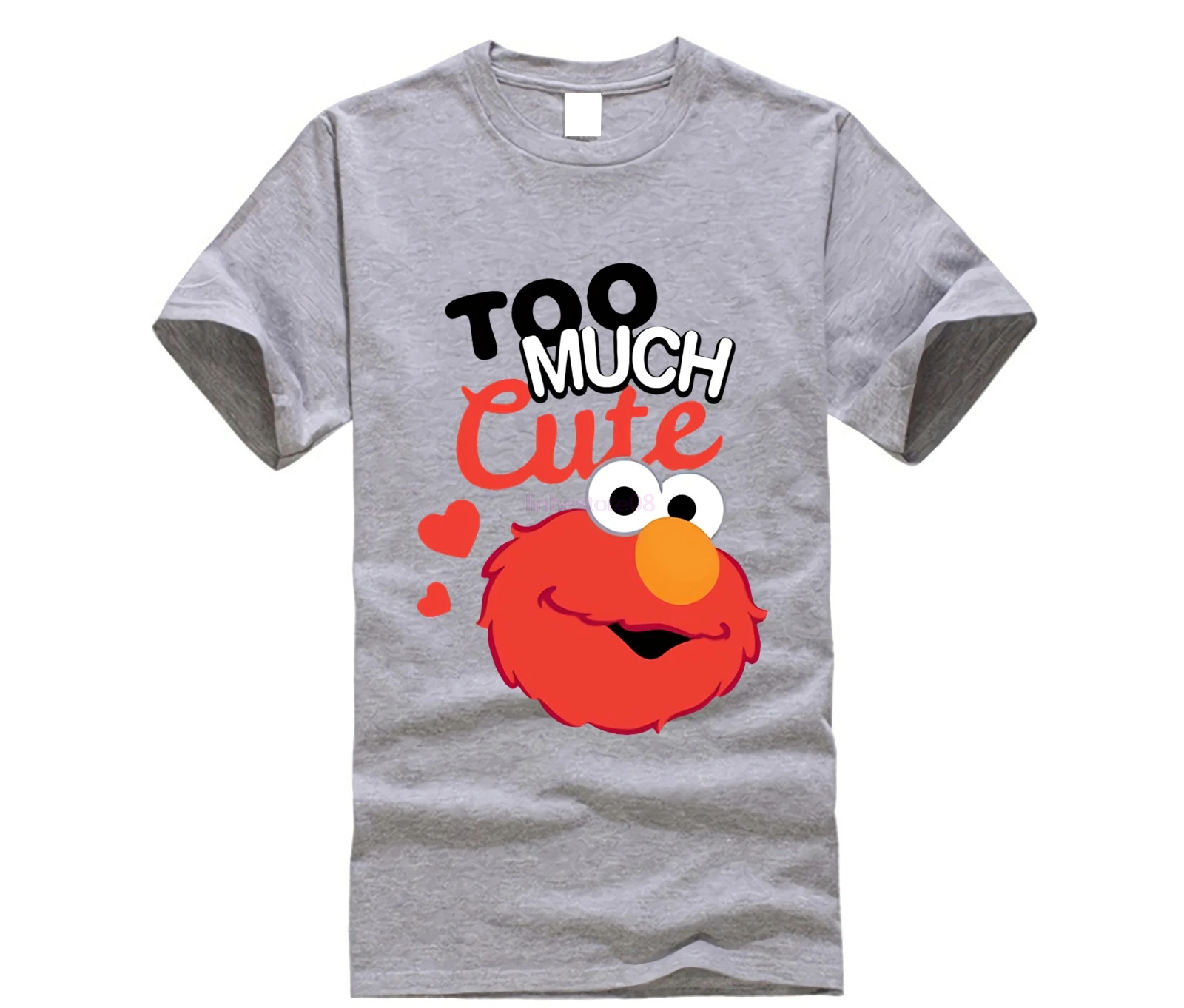 Мужская футболка с принтом хлопковая Футболка круглым вырезом и коротким