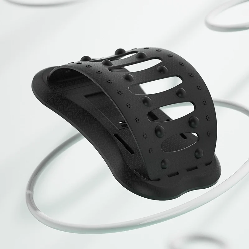 

Yoga Relaxer Spinal Orthosis Lumbar Stretcher Device Waist Stretching Spine Massager Tool Home Yoga Fitness Pilates Back Trainer