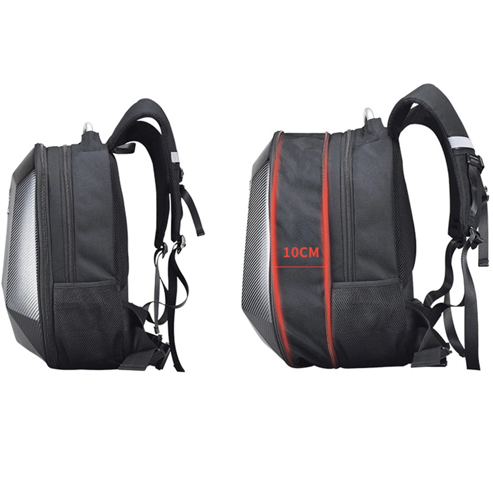 Мотоциклетный рюкзак из углеродного волокна водонепроницаемая сумка для