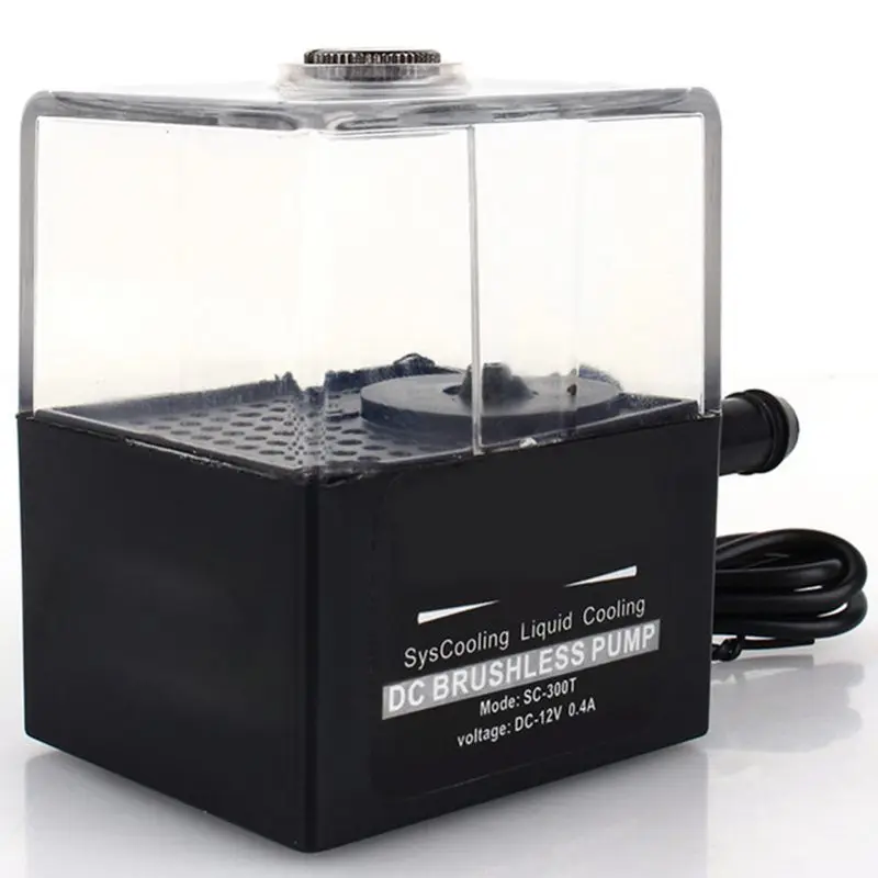 Ультра-тихий водяной насос и резервуар для насоса ПК CPU Жидкостная охлаждающая