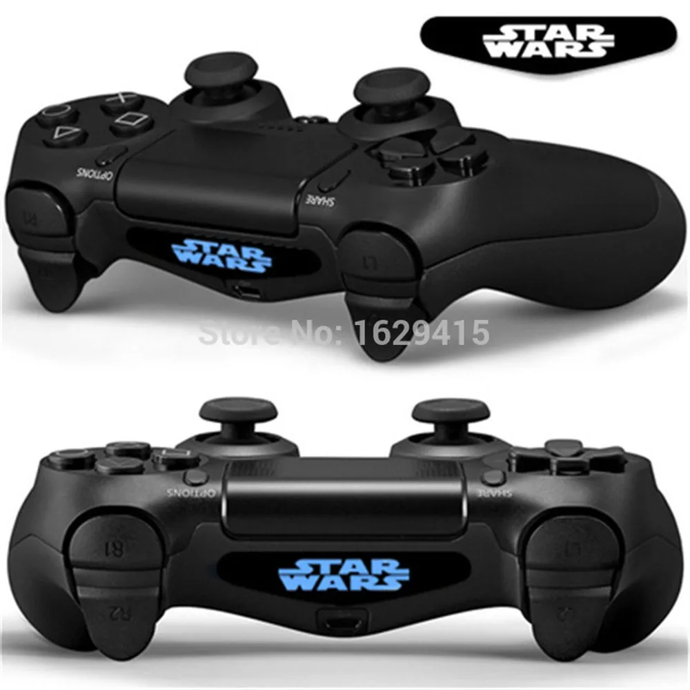 Наклейки IVYUEEN для контроллера Sony Dualshock 4 PS4 DS4 Pro Slim виниловые наклейки с