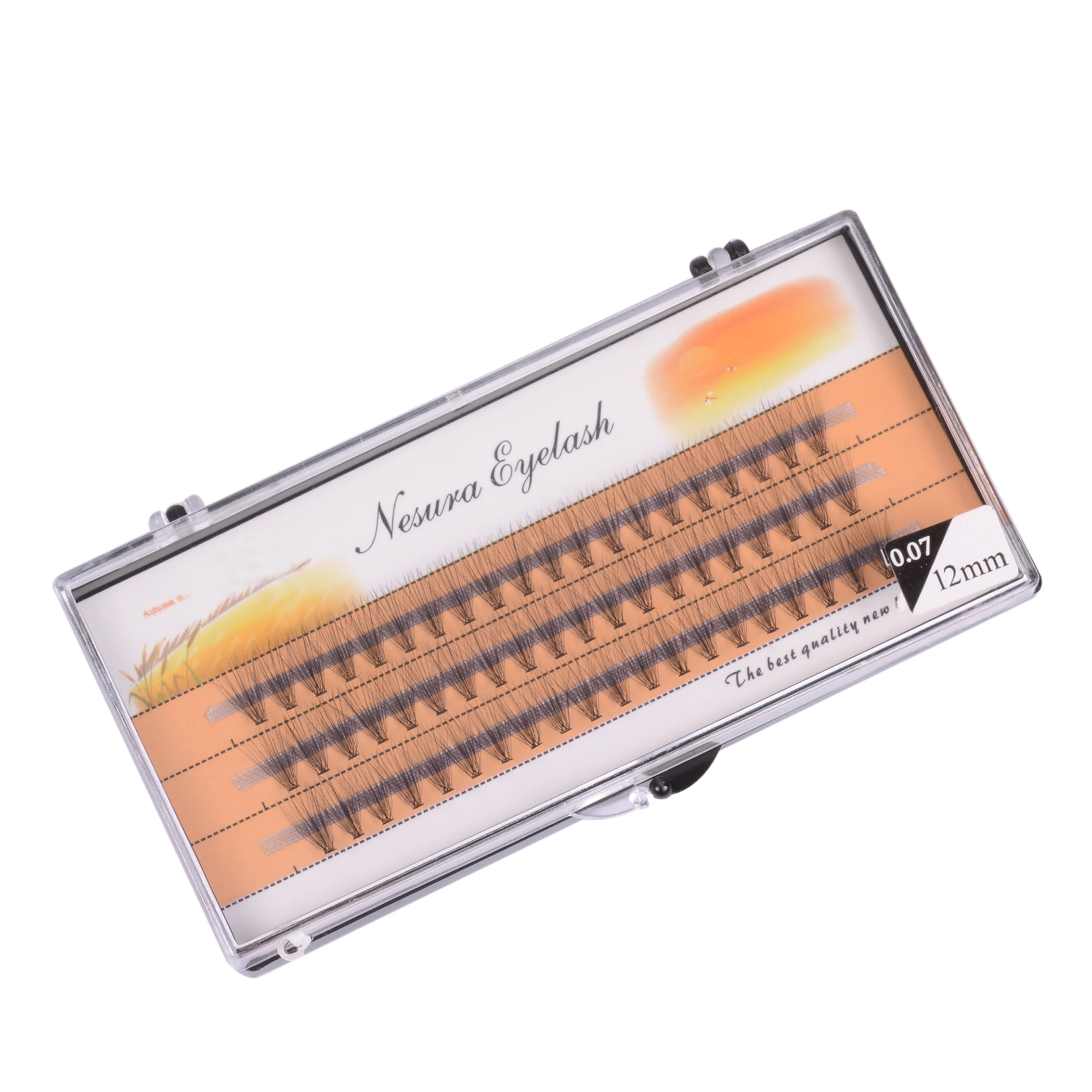 1box big capacity 60 bundles 20d Eyelashes Individual Lashes Natural Style