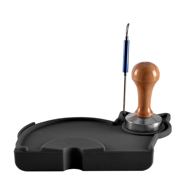 Кухонный силиконовый коврик для темпера кофе настольный нескользящий мягкий