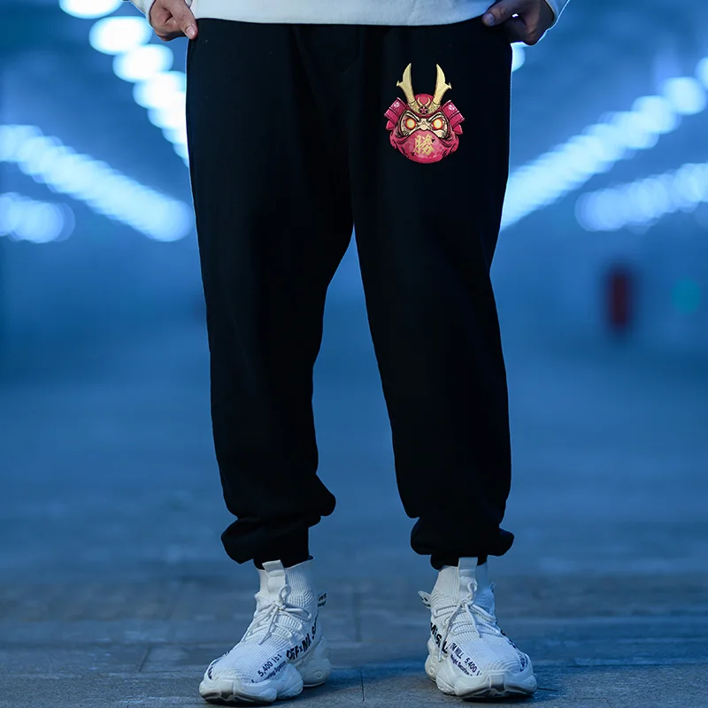 

2021New Sweatpants Men Plus Velvet Warm streetwear Pants Fashion Winter Pants Men Drawstring Trousers For Men Casual Pants