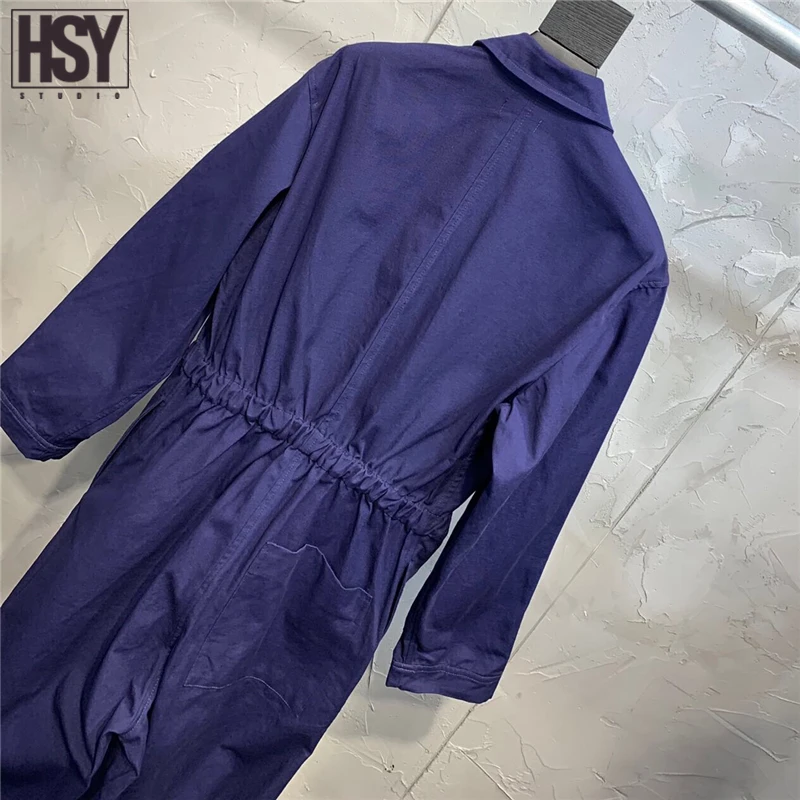 【HSY studo】 2019 Осень Новая мода Показ стиль женские функциональные брюки ручной
