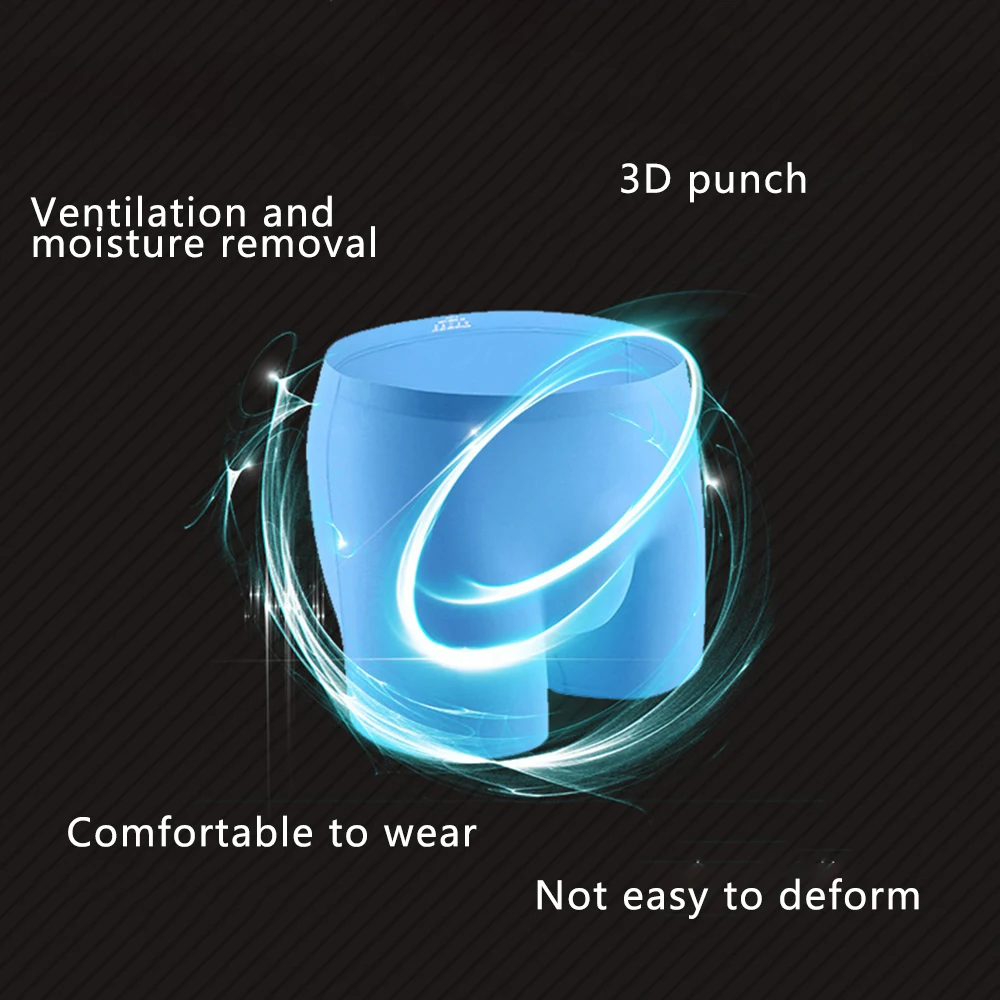 Soft Sexy Super Thin Mens Underwear Ice Silk Boxers Shorts Transparent Low-rise Trunks Breathable Men Cueca Homme Panties