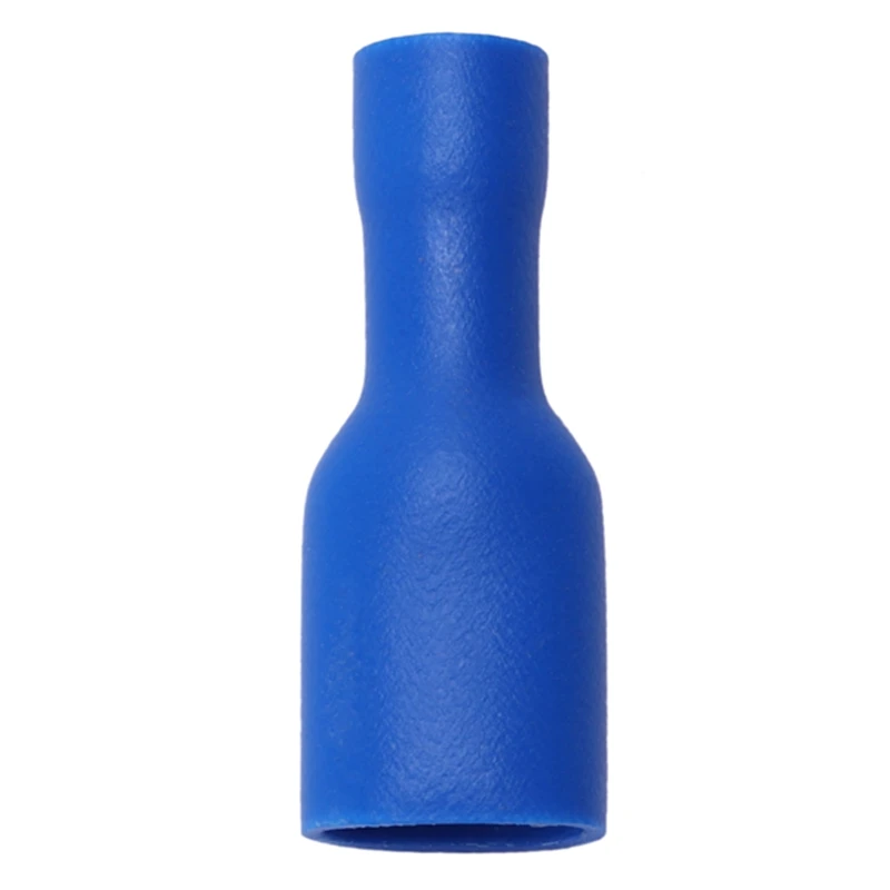 16-14AWG 10A Blue Female Spade Crimp Insulated Wire Terminal 100 Pcs | Обустройство дома