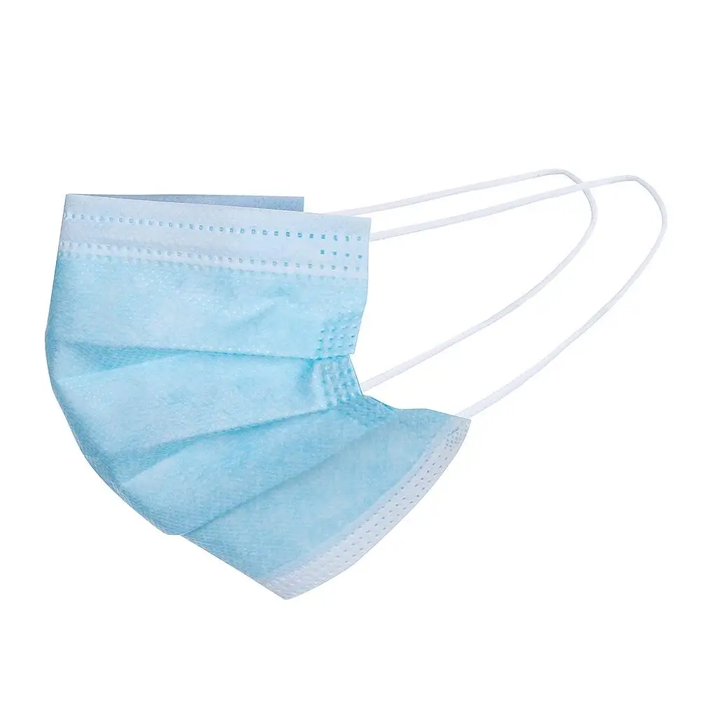 

Air Purifying Individual Generic Face Mask Hygienic Dustproof School Safety 3 Layer Mouth Filter Masks 50PC Maskelemek Mascara4