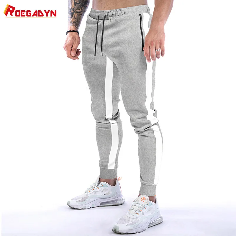 ROEGADYN New Mens Sweatpants Jogger Training Men Jogging Pants Men Joggers Sweatpants Gym Trouser Running Workout Sport Leggings