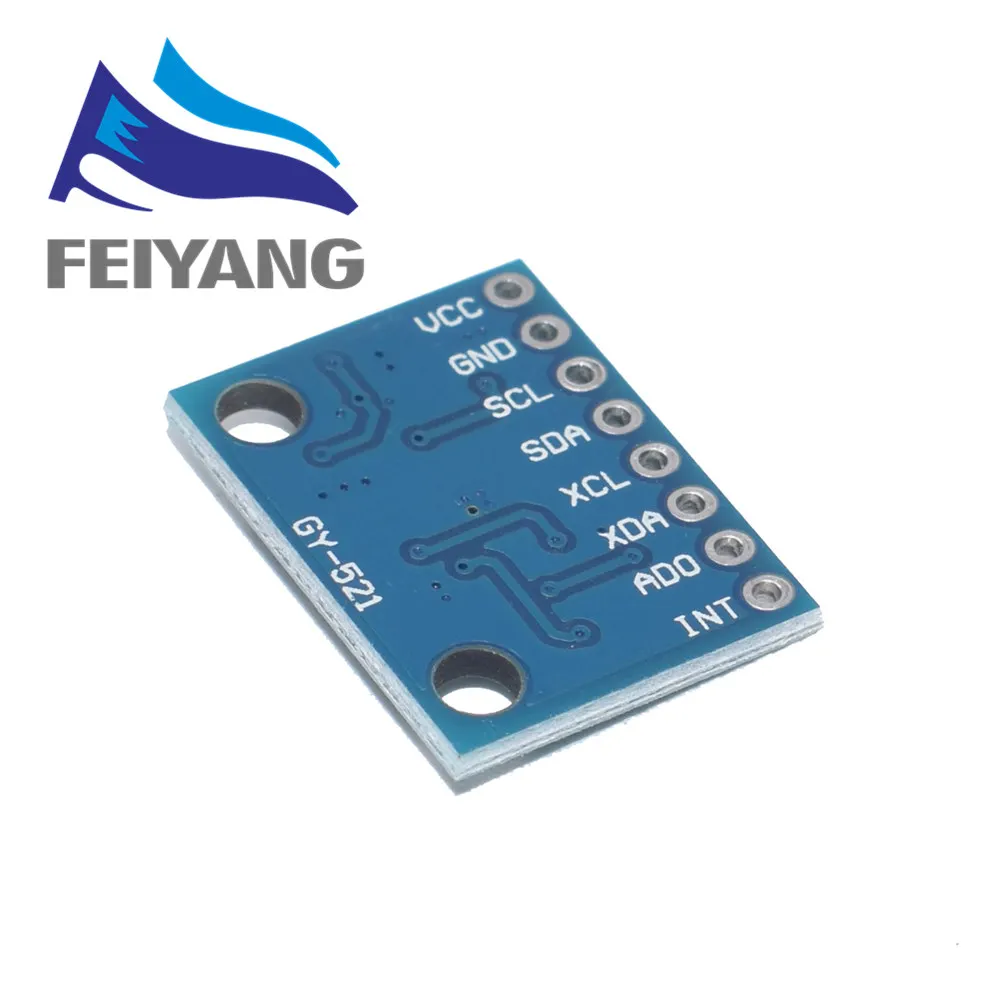 1PCSGY-521 MPU-6050 MPU6050 три 3 тройной оси аналоговые датчики гироскопа Акселерометр Модуль 3 в 5 В DC IIC IEC интерфейс
