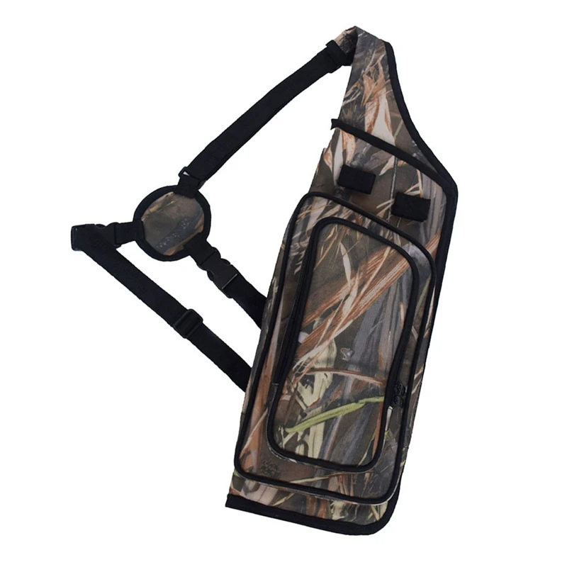 

Outdoor Quiver Pocket Adjustable Quiver Bag Hunting Quiver Tube With Back Strap Holder