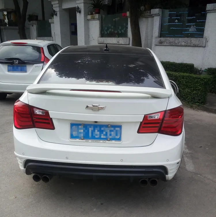 Спойлер Cruze Для Chevrolet со светодиодсветильник Кой из АБС пластика автомобильный